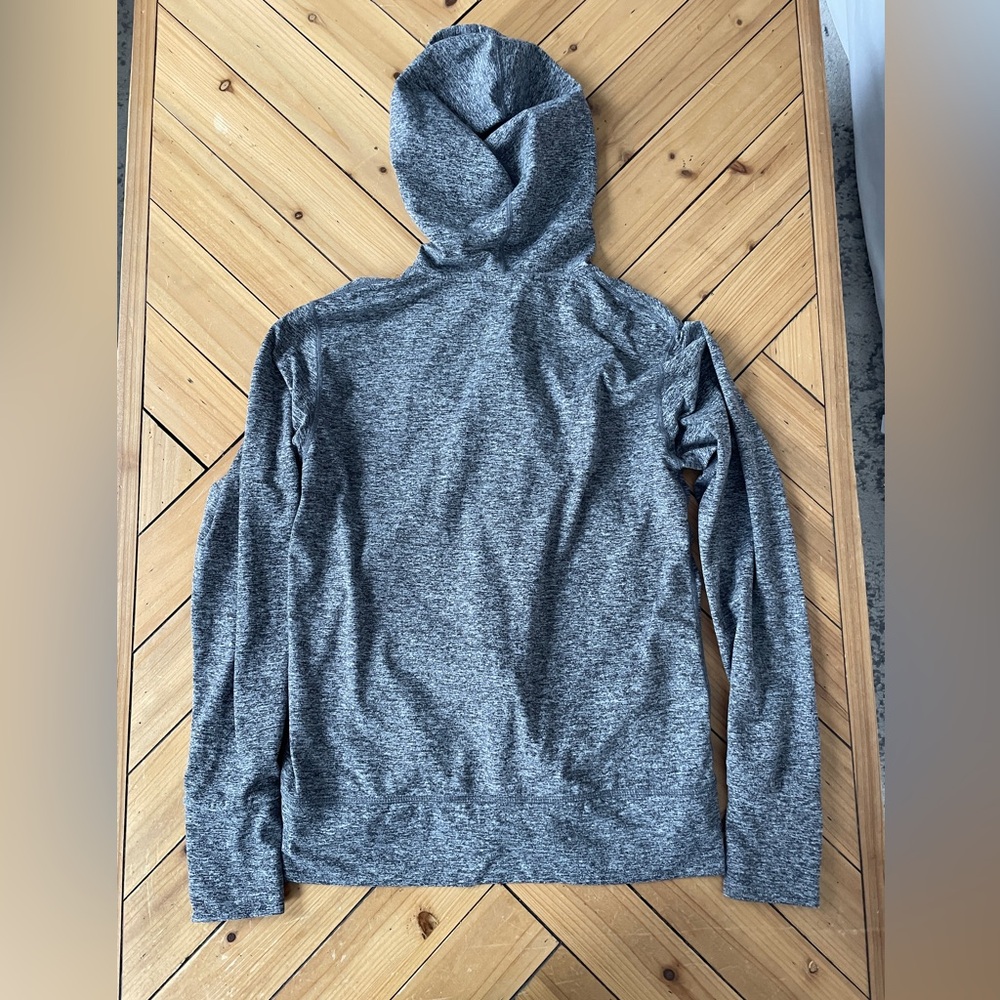 Vuori Women's Heather Gray Full-Zip Halo preforms Hoodie with Drawstrings sz XS - Picture 10 of 10
